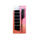Tint brush & comb set  black