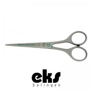 EKS Solingen Scissors. Classic range with 1 micro serrated edge .