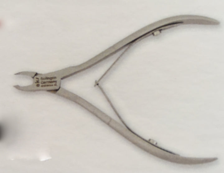 EKS 10cms /3mm jaw, double spring,stainless steel.