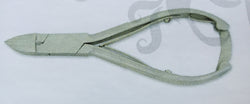 TRI Nail Nipper 13cms, double spring, curved jaw locking handle.