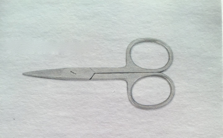 TRI Nail scissors, straight.