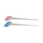 Silicon tint spatulas.