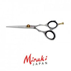 Miraki Hybrid X ergo handle with crystal wheel polished. M9080