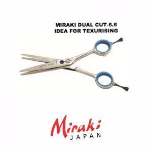 MIRAKI M9172 Dual cut 2 scissors combined polished 5.5