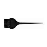 Tint brush, half moon,rubber handle.